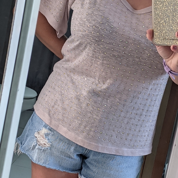 Shopbop top with sparkle - Picture 9 of 9